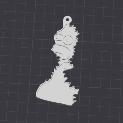 Móc Khóa "Homer Meme"