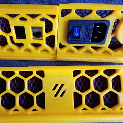 Tấm Chắn Sau Voron 2.4 Họa Tiết Lục Giác - 350mm