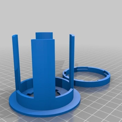 AeroJar có đế đỡ cây