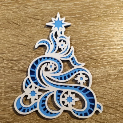 Cây Thông Noel Nhiều Lớp