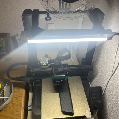 Giá Gắn Thanh Đèn Cho Ender 3 V3 SE, E3V3SE