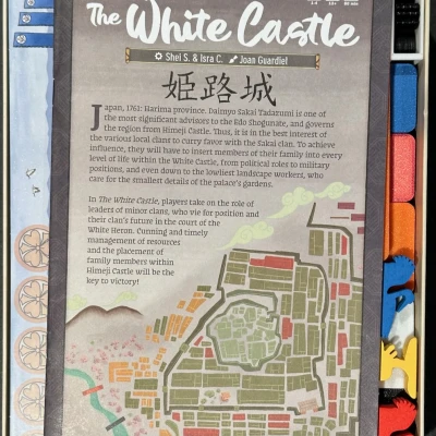 Hộp chèn The White Castle phiên bản 2 (hỗ trợ thẻ bọc bài)