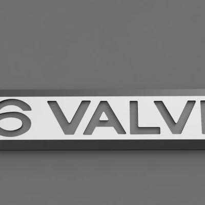 Huy hiệu cốp xe Saab 900 16 Van