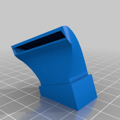 Ống dẫn gió 5015 tối giản cho luồng gió rộng làm mát bộ phận