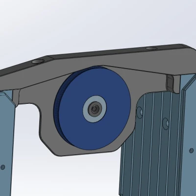 Bộ Đệm Khe Đơn Giản - Bánh Xe 'Rắn'