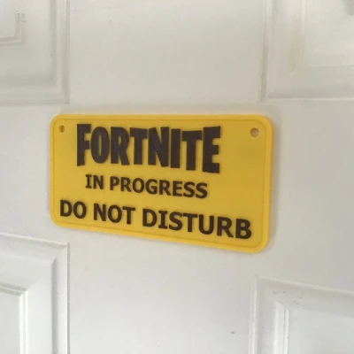 Biển báo Fortnite