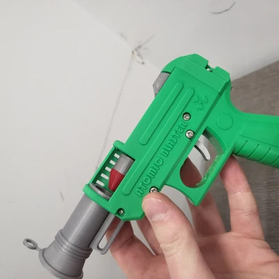 Súng Phun Tử Lựu - Đồ chơi để bàn chủ đề kỷ nguyên nguyên tử