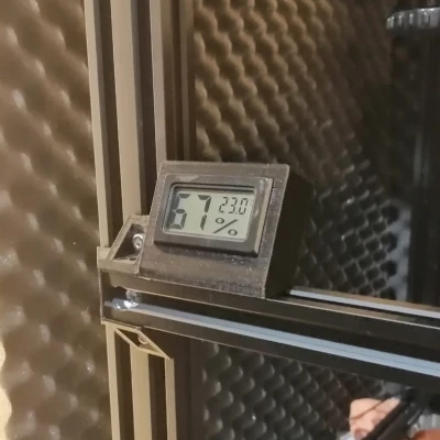 Remix Giá Đỡ Ẩm Kế Cho Thanh Nhôm 2020-2040 – Lỗ Vít M5