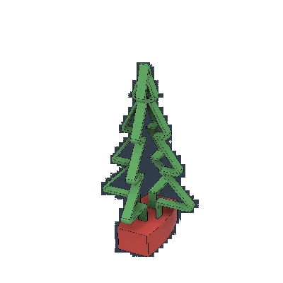 Cây Thông Noel Cho Dây Đèn LED