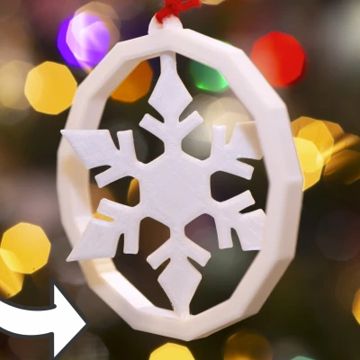 Móc Trang Trí Cây Thông Tuyết Xoay