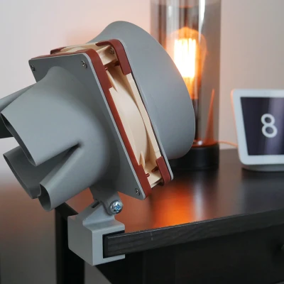 Remix chân kẹp quạt bàn 120mm