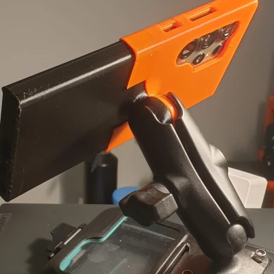 Ốp lưng Samsung Galaxy S23 Ultra gắn RAM mount