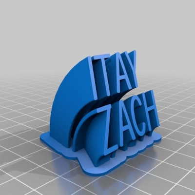 Mô hình chữ ITAY tùy chỉnh cho ZACH