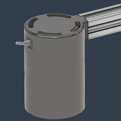 Đèn tự chế "ăn theo" Dyson