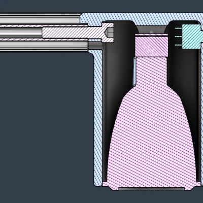 Đèn tự chế "ăn theo" Dyson