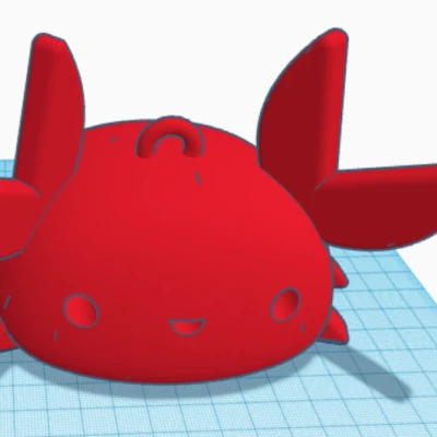 Móc giữ bút hình con cua trang trí