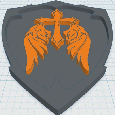 Miếng Lót Ly Chữ Thập Có Cánh 25