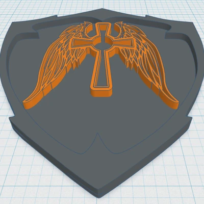 Đế Lót Ly Chữ Thập Có Cánh 18