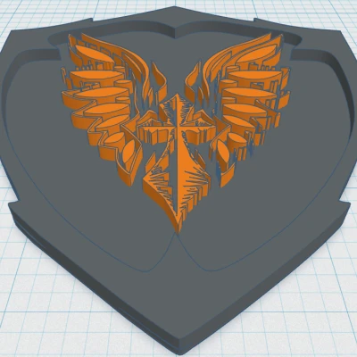 Đế Lót Ly Chữ Thập Có Cánh 17