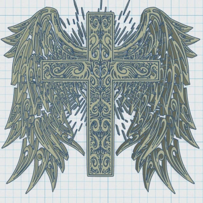 Đế Lót Cốc Chữ Thập Có Cánh 4