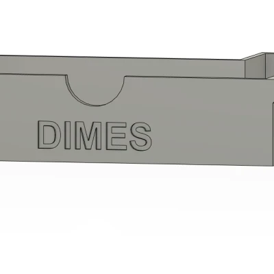 Ngăn kéo có Thanh trượt cho Két phân loại tiền xu của Rocco