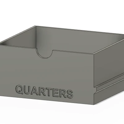 Ngăn kéo có Thanh trượt cho Két phân loại tiền xu của Rocco