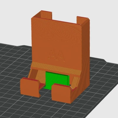 Hộp Đựng Pin AA