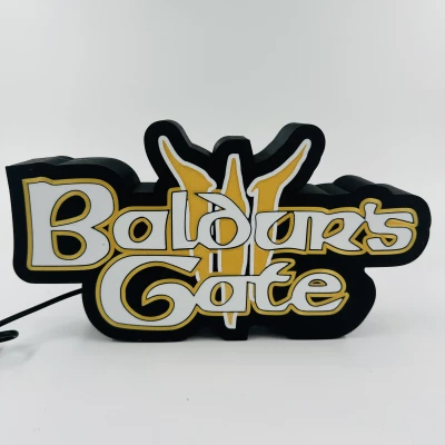 Đèn LED In 3D Chủ Đề Baldur's Gate 3