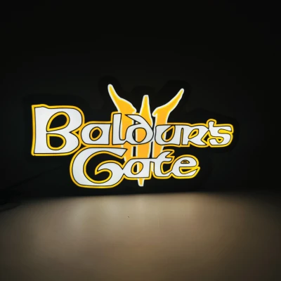 Đèn LED In 3D Chủ Đề Baldur's Gate 3