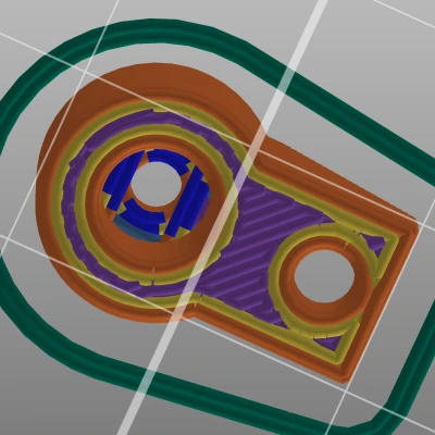 Chân đế gắn ODE Sega Saturn - không cần support