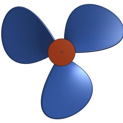 Chân Vịt Đơn Giản Cho Động Cơ DC