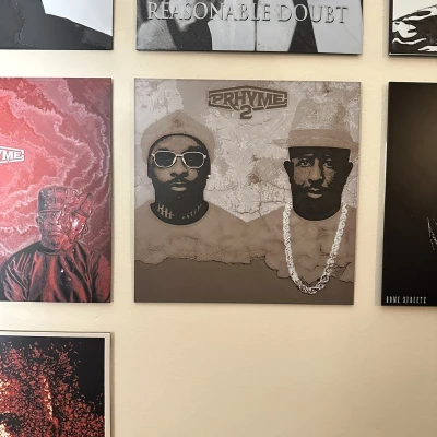 Mô hình PRhyme 2 - Royce da 5'9" & DJ Premier - Ảnh bìa album Hueforge