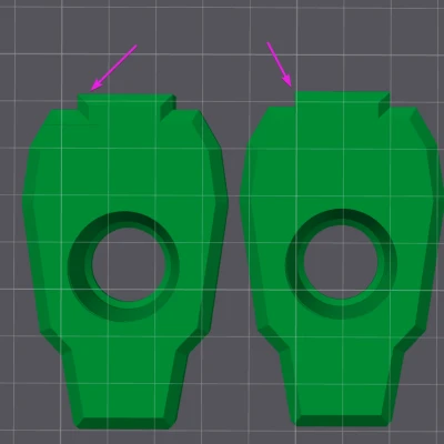 Xshot Longshot Barrel Collet V2 - Vát Cạnh Cố Định