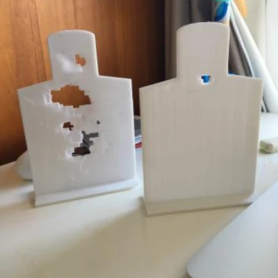 Mục tiêu Airsoft có thể xuyên thủng