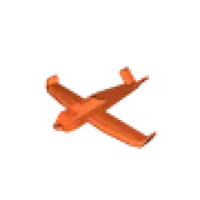 Móc treo cây thông hình máy bay