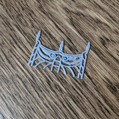 Hàng Rào Thành Phố Than Khóc - Mô Hình Trang Trí D&D