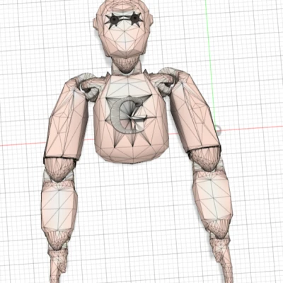 Mô hình Khỉ Gorilla Tag Khớp Nối