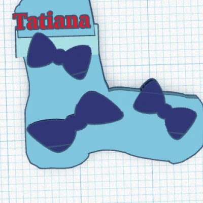 Tất Vớ Trang Trí Nơ Xinh