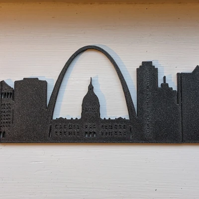 Đường Chân Trời St Louis Silhouette