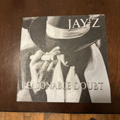 Bìa Album "Reasonable Doubt" - Jay-Z - Hueforge