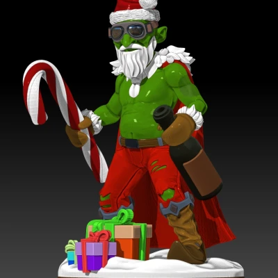 ÔNG GIÀ NOEL DA XANH, CHÚC MỪNG GIÁNG SINH!