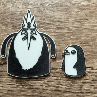 Nam Châm Gunter Adventure Time (nam châm 8x3mm)