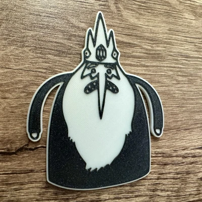 Nam Châm Vua Băng Giá Adventure Time (Nam Châm 8x3mm)