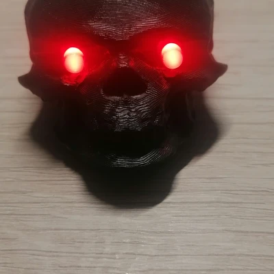 Đầu Lâu Có Đèn LED - Phiên Bản Halloween