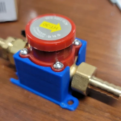 Giá đỡ Cảm biến Lưu lượng Nước làm mát Cloudray HT30 kèm tùy chọn Giá đỡ Connector WAGO