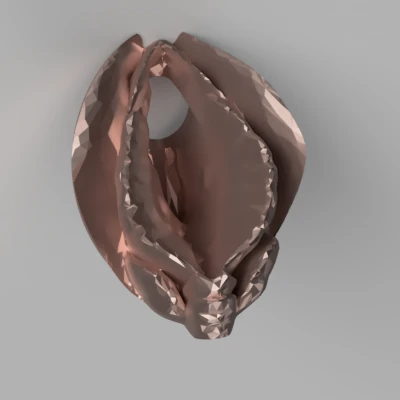 MÓC KHÓA HÌNH VAGINA