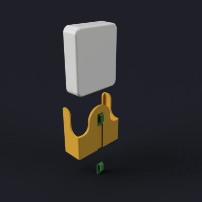 Giỏ đựng nhiệt kế Govee cho tủ rack máy chủ