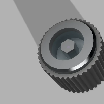 Nút Vặn Đầu Vít M4 Đơn Giản