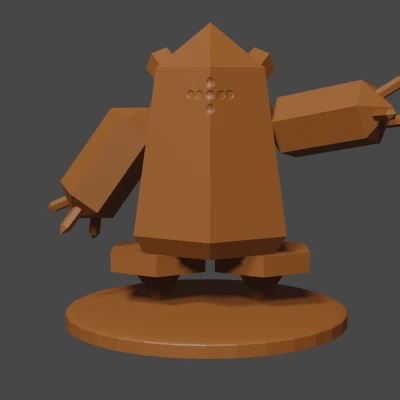 Mô hình Regice Pokemon cho Bàn chơi DnD