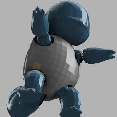 Mô Hình Khớp Nối Squirtle (Bản Beta)